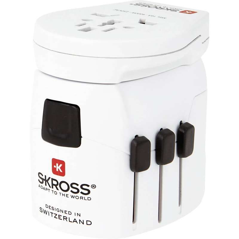 SKROSS- PRO Light 3xUSB - World Travel Adapter