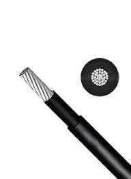35mm2 Power Flex Single Core 1000 V Hv Dc Cable 1m  Black