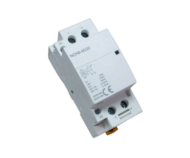 Modular Mains Contactor 40 A 2 P 230 Vac 2 No Nch8 40/20