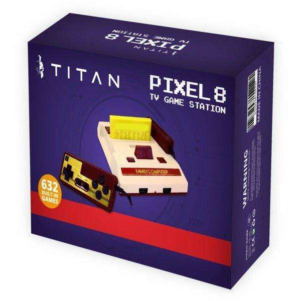 Titan Pixel 8 Retro Console 632 In 1