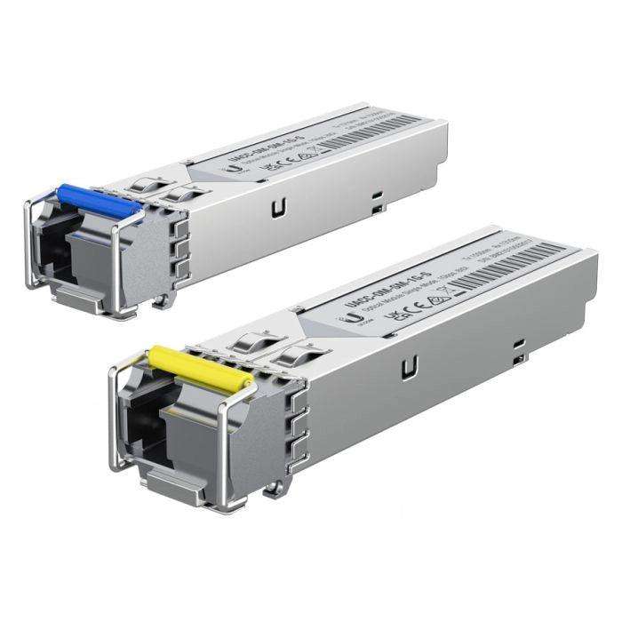 Ubiquiti - Compatible single-mode GBIC, 3KM, LC Connector (Sold per pair)