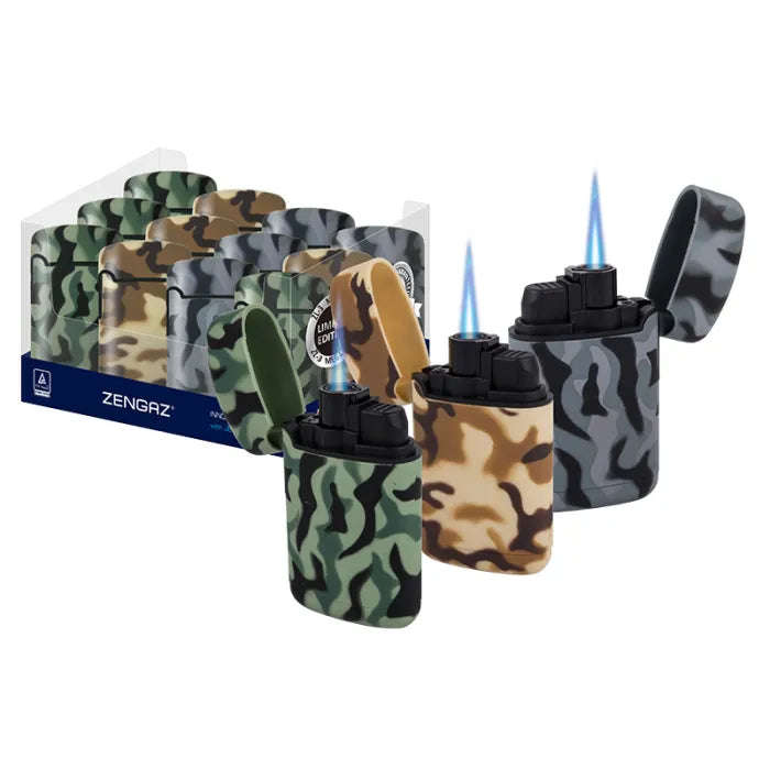 Zenga Gas Lighter Mega Jet Camo Zl 03