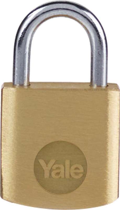 Padlock Yale Brass 20 Mm Y110 B/20/111/1
