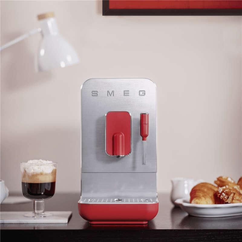 Smeg - Espresso Automatic Coffee Machine - Red