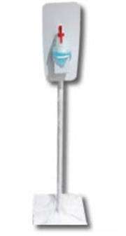 Casey Hand Operated Sanitizer Dispenser Floor Stand  Free