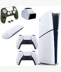 Sony PlayStation 5 Slim Digital White Console Bundle PS5