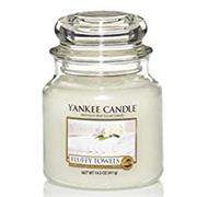 Yankee Candle Fluffy Towels Medium Jar Retail Box No