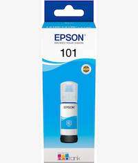 The Epson EcoTank Cyan Ink Bottle (70ml)