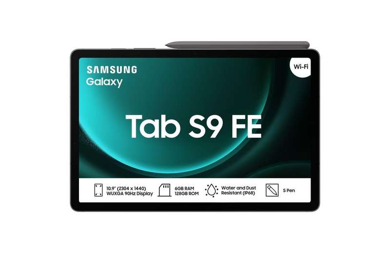 samsung galaxy tab s9 fe 5g wi-fi 128gb ds [sm-x510n] afa
