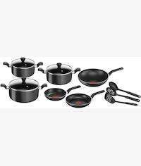 Tefal Super Cook 12pc Set Non Stick Pans