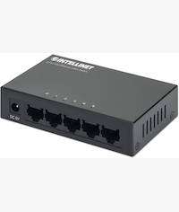 Intellinet 5-Port Fast Ethernet Office Switch Metal case