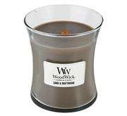 Woodwick Sand & Driftwood Candle Medium Jar Retail Box No warranty