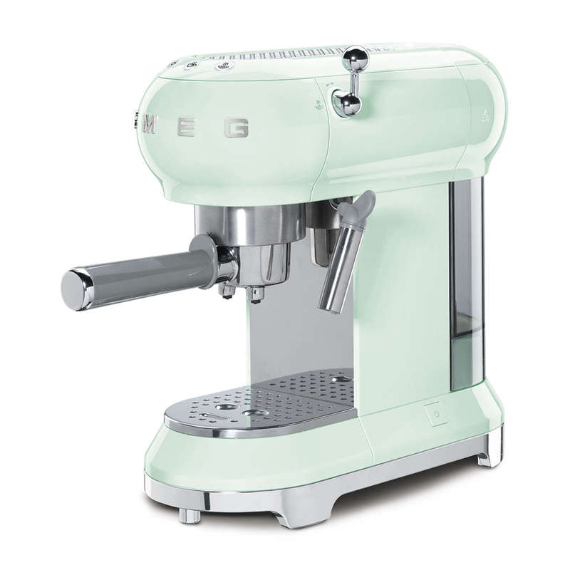 Smeg ESPRESSO COFFEE MACHINE  PASTEL GREEN