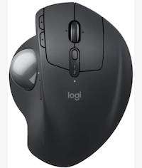 Logitech MX Ergo S Wireless Mouse Black