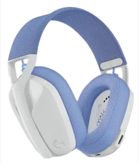 Logitech G435 Wireless Bluetooth Gaming Headset - White