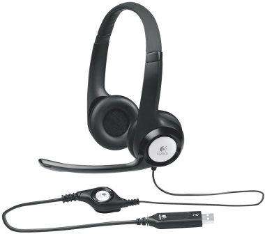 Logitech H390 Stereo headset with rotating mic