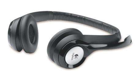 Logitech H390 Stereo headset with rotating mic