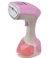 Sokany Pink And White Handheld Garment Steamer