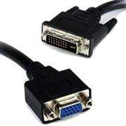 UniQue DVI Male to VGA Female 1.8m Cable