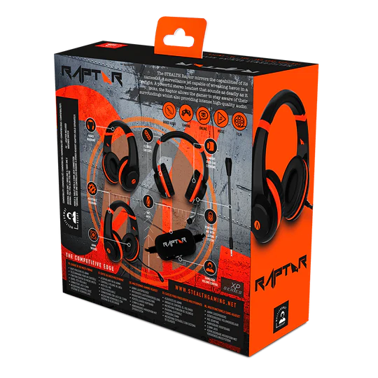 Multiformat Stereo Gaming Headset - Raptor