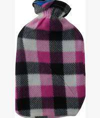 Casey Deluxe Rubber 2 Litre Hot Water Bottle Pink Scotch