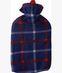 Casey Deluxe Rubber 2 Litre Hot Water Bottle Blue Scotch