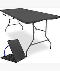 1.8 Folding Table Black