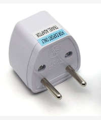 UNIQUE TRAVEL ADAPTER TWO PIN MALE SCHUK