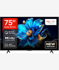 TCL 75 inch QLED Google LED TV
