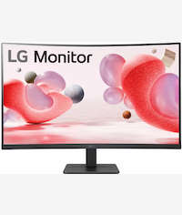 LG 32" FHD CURVED LED MONITOR