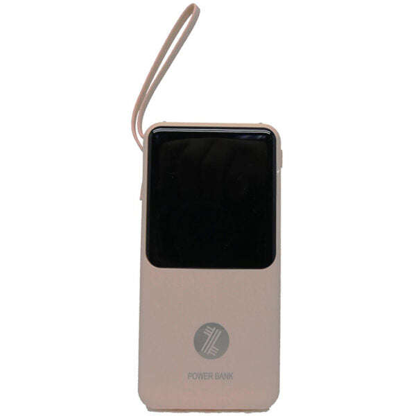 Viaking Power Bank 10000 mAh Capacity- Colour Light Pink,
