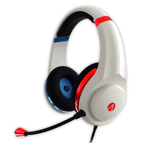 Metallic Multiformat Stereo Gaming Headset - Red & Blue - Neon