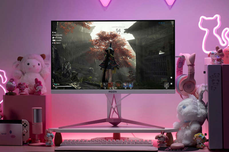 27Inch AG275QXR  AOC  New Pink Gaming Monitor Screen