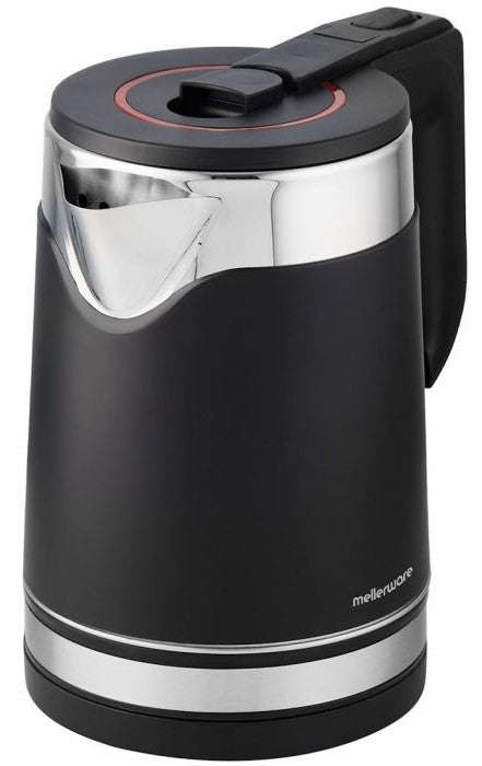 Kettle Dual Wall 360 Degree Cordless Stainless Steel Black