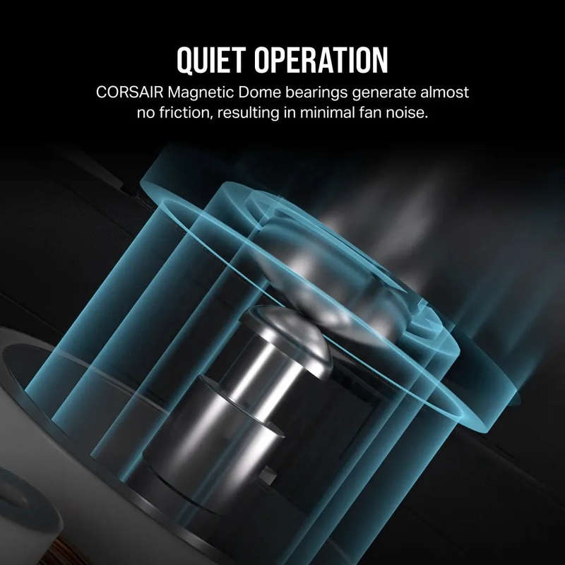 Corsair RX RGB Series; iCUE LINK RX120 RGB; 120mm Fan; Single Pack