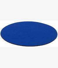 BLUE SPHERE ROUND MOUSE PAD, 18CM