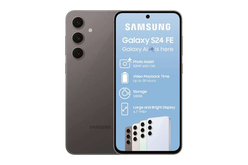 samsung galaxy s24 fe 128gb ds [sm-s721b] afa
