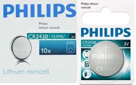 Philips Minicells Battery CR1620 Lithium-Sold as Box of 10