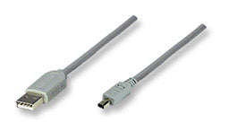 Manhattan AM-MINI B4M CABLE,1.8M-USB2.0
