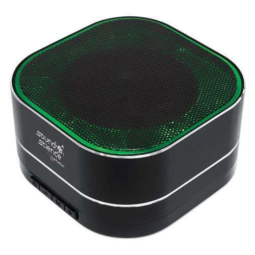Manhattan Sound Science Metallic LED Bluetooth Speaker