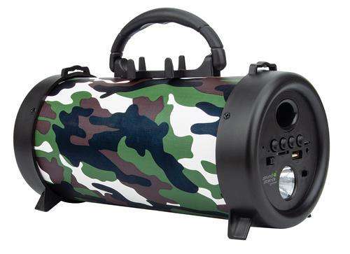 Manhattan Sound Science Bluetooth Speaker with Handle - Wireless Music Playback