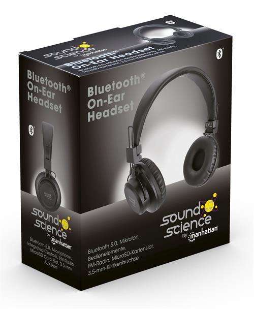 Manhattan Sound Science Bluetooth On-Ear Headset
