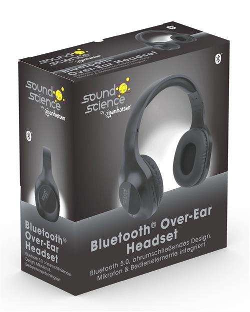 Manhattan Sound Science Bluetooth Over-Ear Headset