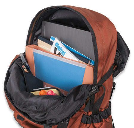Manhattan 15.6 Zippack Notebook Backpack Colour Orange