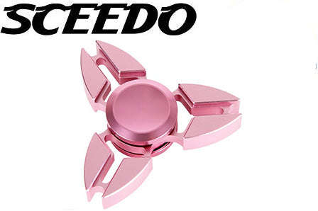 Sceedo Fidget Spinner - Metal Ninja - Pink