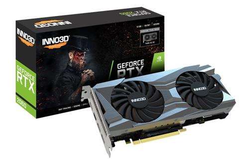 Inno3D Nvidia GeForce RTX 2060 Twin X2 OC 12G Graphics Card - 12GB