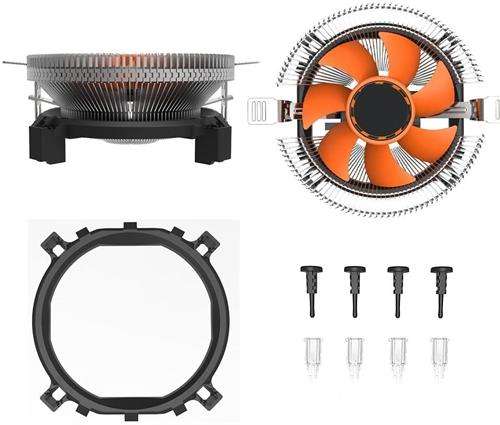 UniQue Thermal Cooling Processor Heatsink and Fan- Aluminium Radial Heat Sink