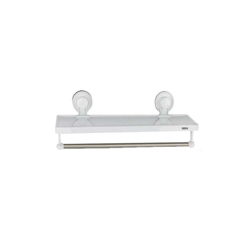 Shelf With Handtowel Rack With Suction Cup