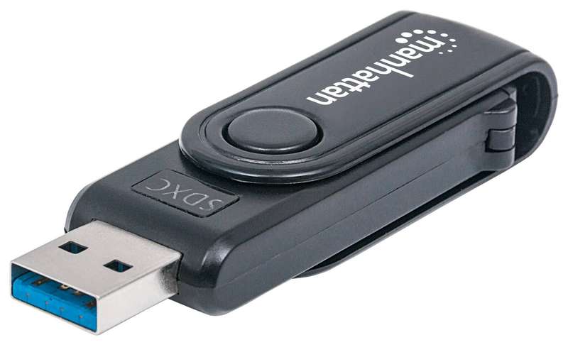 Manhattan 24-in-1 card reader /writer usb