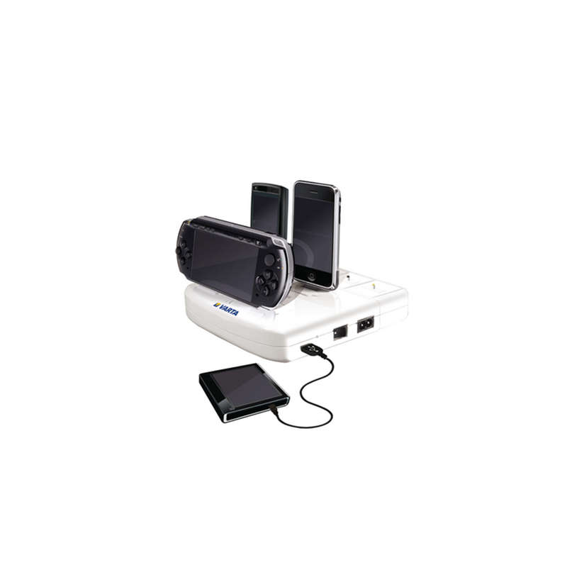Professional V-Man Home Station - 8 Adapters USB output - 5 Charging slots